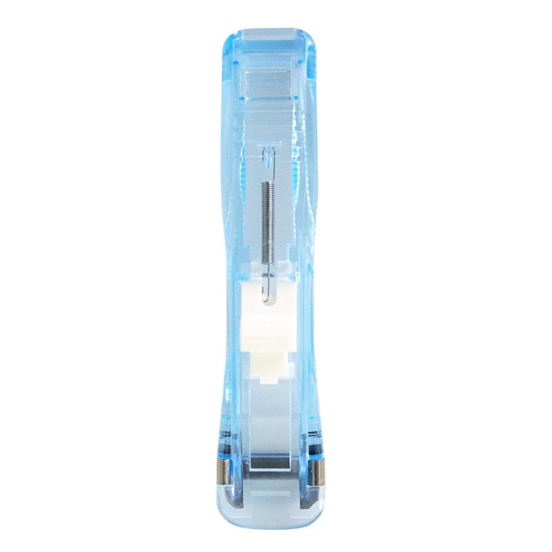 Generic Cute Cartoon Acrylic Paper Clip Tail Clips Crystal Blue push clip 