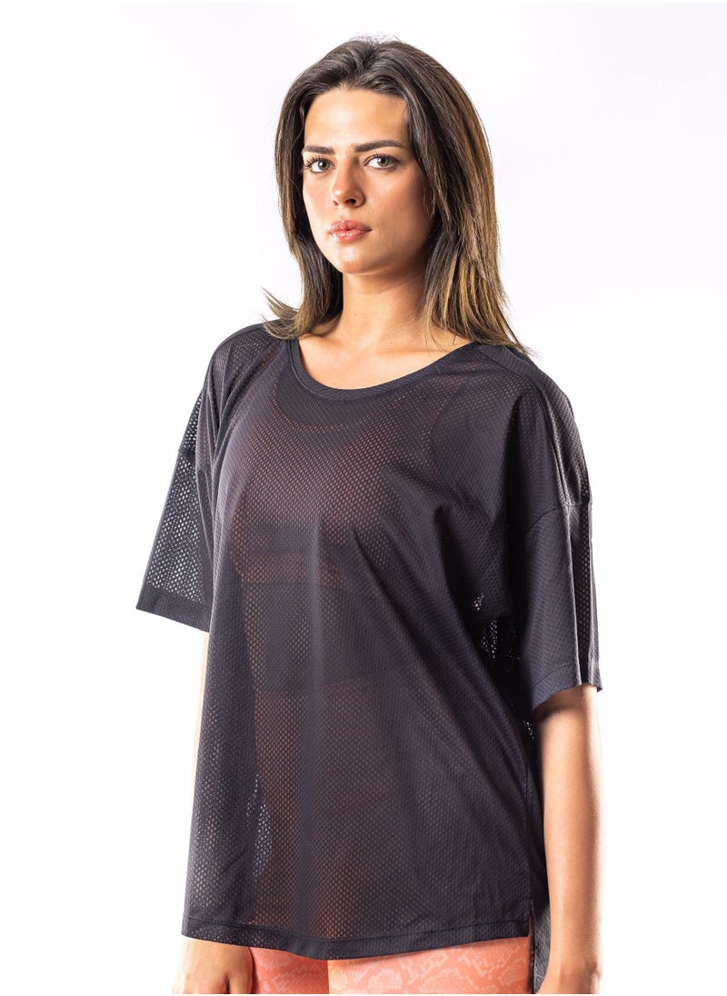 Magma - Women Mesh T-Shirt in - Image 1
