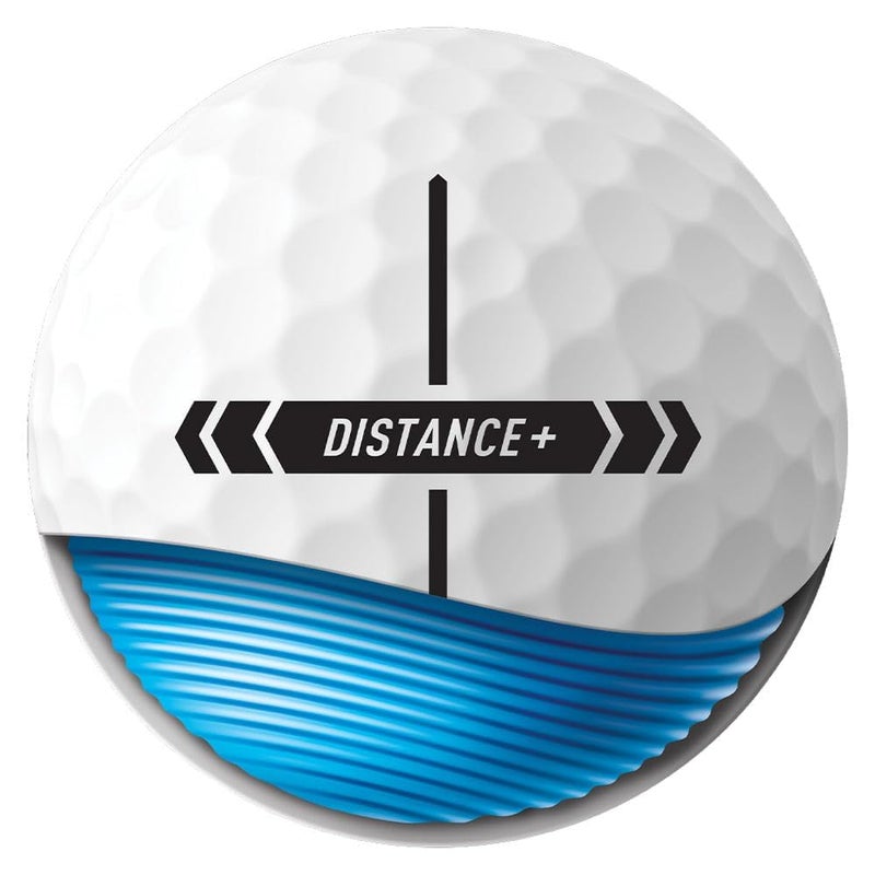 TaylorMade Golf 2025 Distance + White One Dozen - Image 2