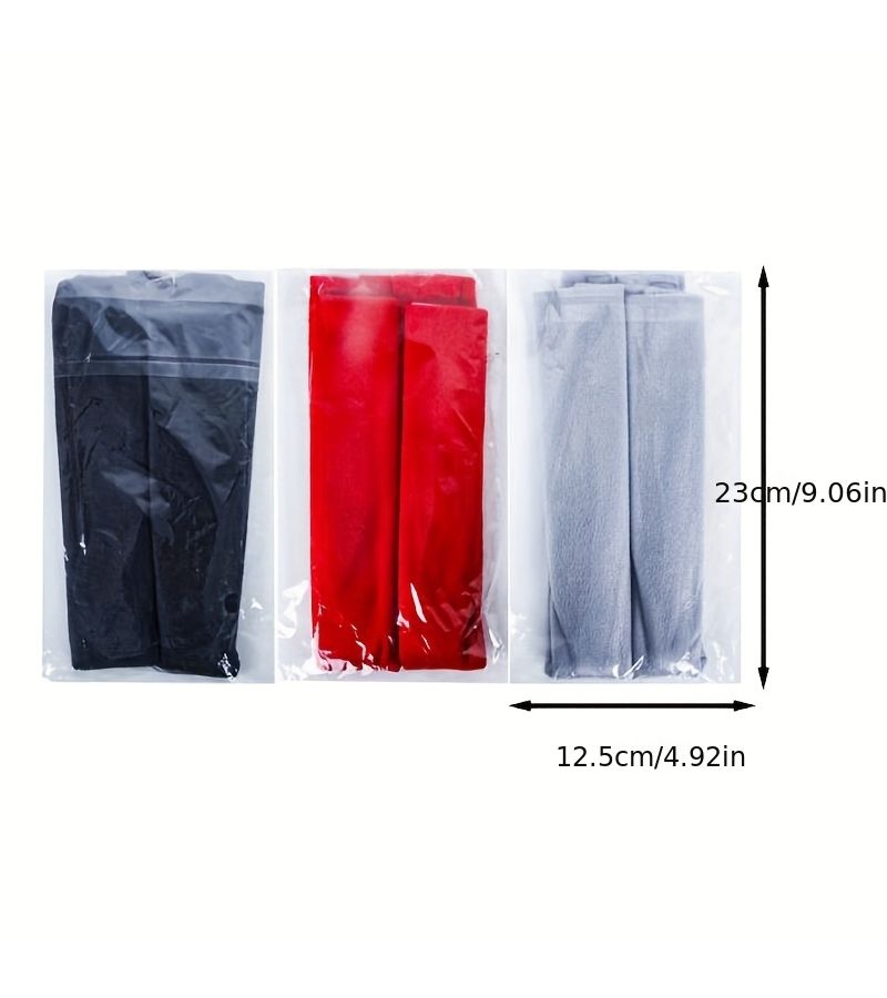 Red 2 Piece Fridge Door Handle Cover Set Non Slip Kitchen Decor Protector - Image 4