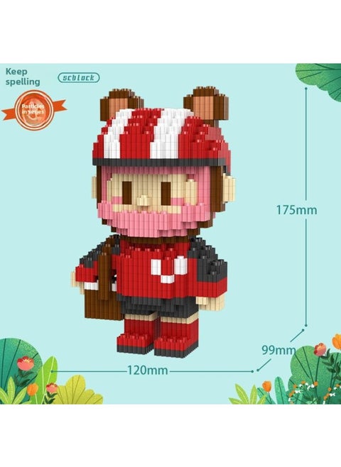 [8819 Series] Has Been Spelled Scblock Micro Building Blocks For The Elderly BOBO Toys Outlets-Color:SCL8819_33
