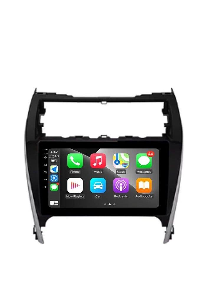 ام ان تي شاشة تويوتا كامري 2012-2017 هي جزء من نظام المعلومات والترفيه في السيارة يعمل بنظام التشغيل Android ويدعم ميزات مثل Apple CarPlay وAndroid Auto، مما يتيح لك توصيل هاتفك الذكي بسهولة كما أنها توفر دقة عالية تصل إلى 1080 بكسل، مما يجعلها ممتازة لعرض المعلومات والخرائط بوضوح - Image 1