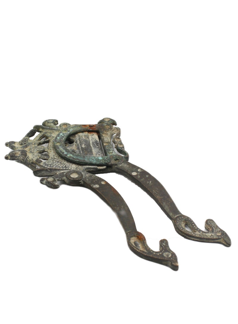 Antique Museum Handmade Antique Brass Nut Cutter  - Image 2
