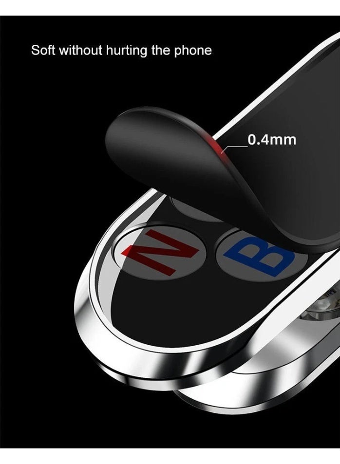 YD Universal Magnetic Car Phone Holder, 360° Rotating Dashboard Mount - Image 5