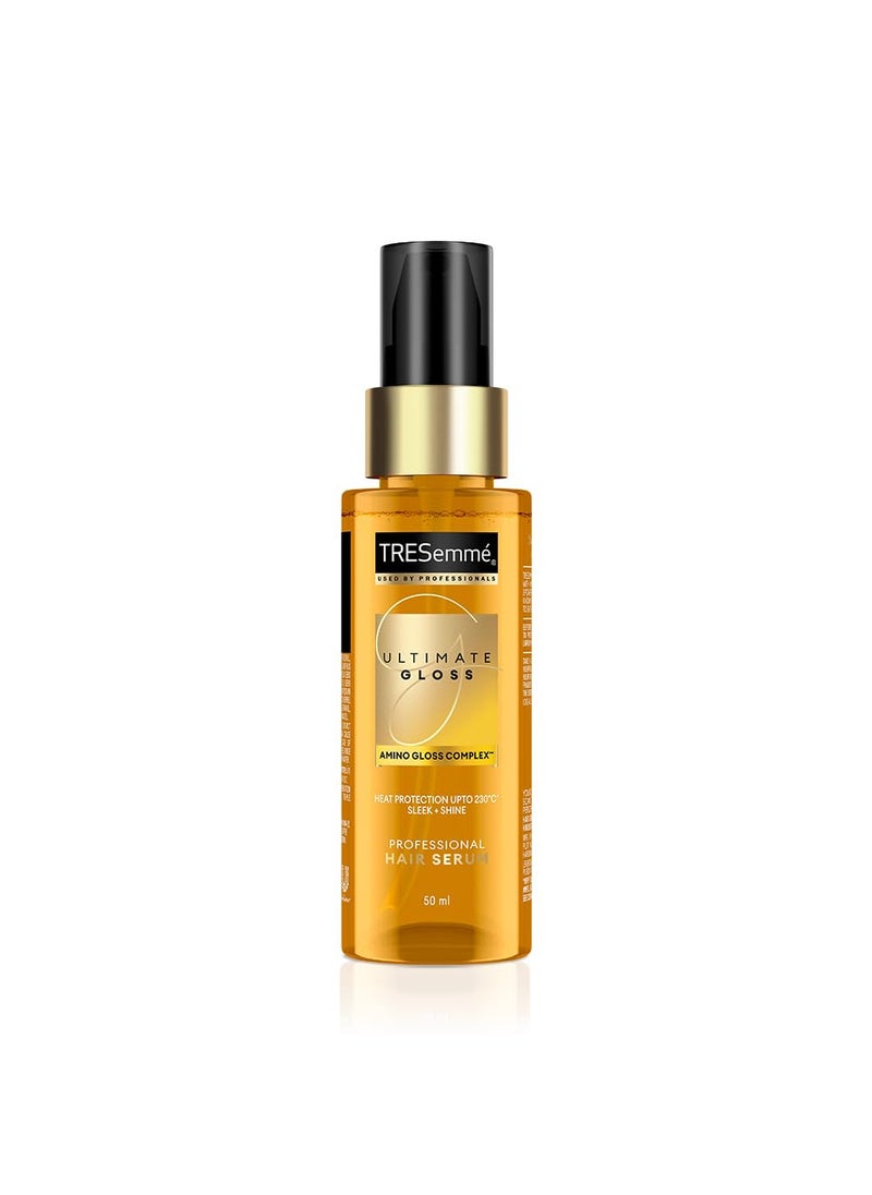 Tresemme TRESemme Gloss Ultimate Ultra Shine Hair Serum 50ml with Macadamia Oil  Vitamin E for Super shiny Finish  - Image 1