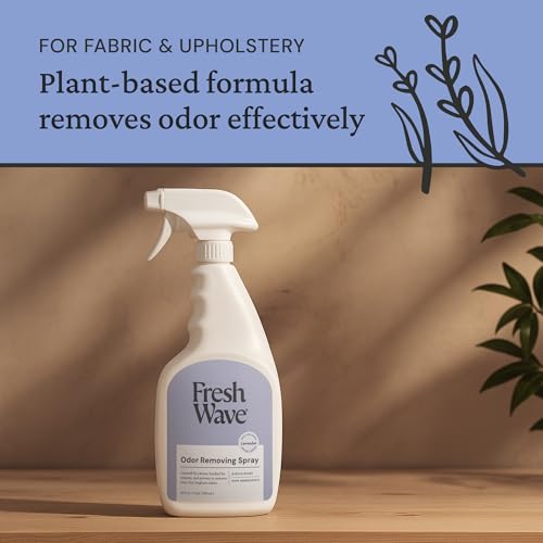 Fresh Wave Lavender Scent Odor Eliminator Spray & Air Freshener, 24 fl. oz. | Odor Absorber for Home, Furniture, Fabrics & Trash | Safer Odor Relief - Image 4