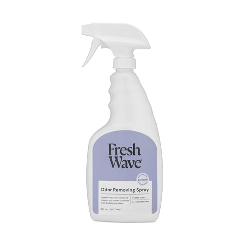 Fresh Wave Lavender Scent Odor Eliminator Spray & Air Freshener, 24 fl. oz. | Odor Absorber for Home, Furniture, Fabrics & Trash | Safer Odor Relief - Image 1