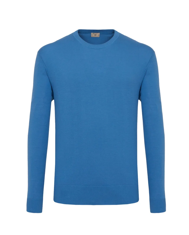 Camicissima Cotton Basic Crew Neck Sweater
