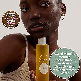 Balance Me Super Moisturising Body Oil 150ml Made With Rosehip Oil and Neroli Improve Stretch Marks and Dry Skin Maternity and Pregnancy Safe - Image 4