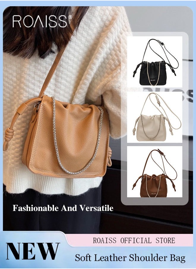 roaiss - Women Stylish Soft Shoulder Bag High Quality Crossbody Bag with Versatile Design Fashionable and Functional - Image 1