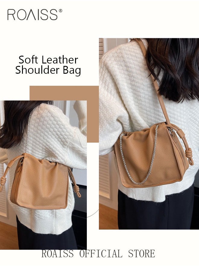 roaiss - Women Stylish Soft Shoulder Bag High Quality Crossbody Bag with Versatile Design Fashionable and Functional - Image 1