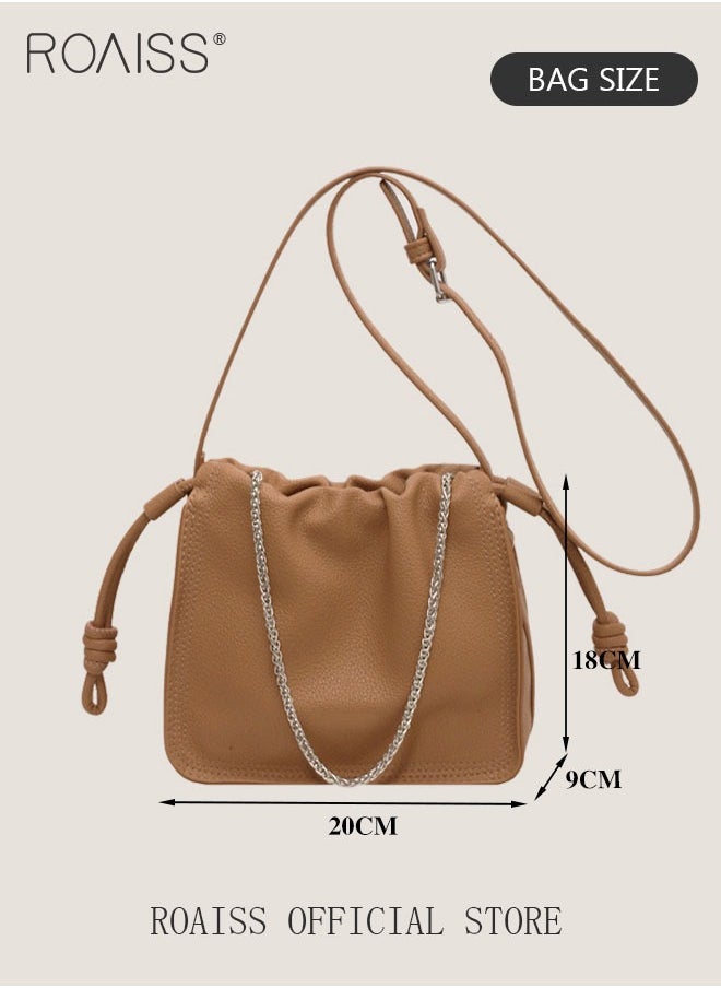 roaiss - Women Stylish Soft Shoulder Bag High Quality Crossbody Bag with Versatile Design Fashionable and Functional - Image 1