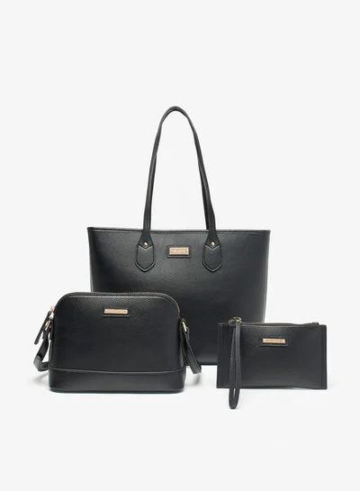 سيليست Women Solid Tote Bag with Crossbody and Pouch Set