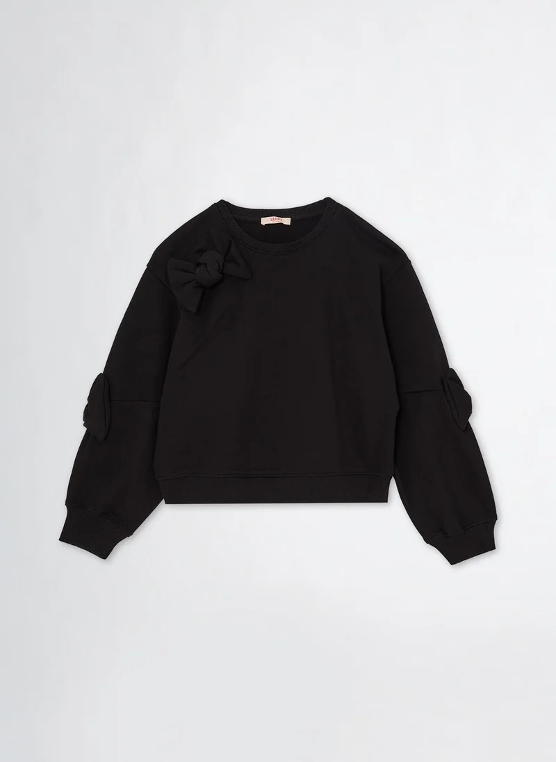 ليو جو Sweatshirt with Bows