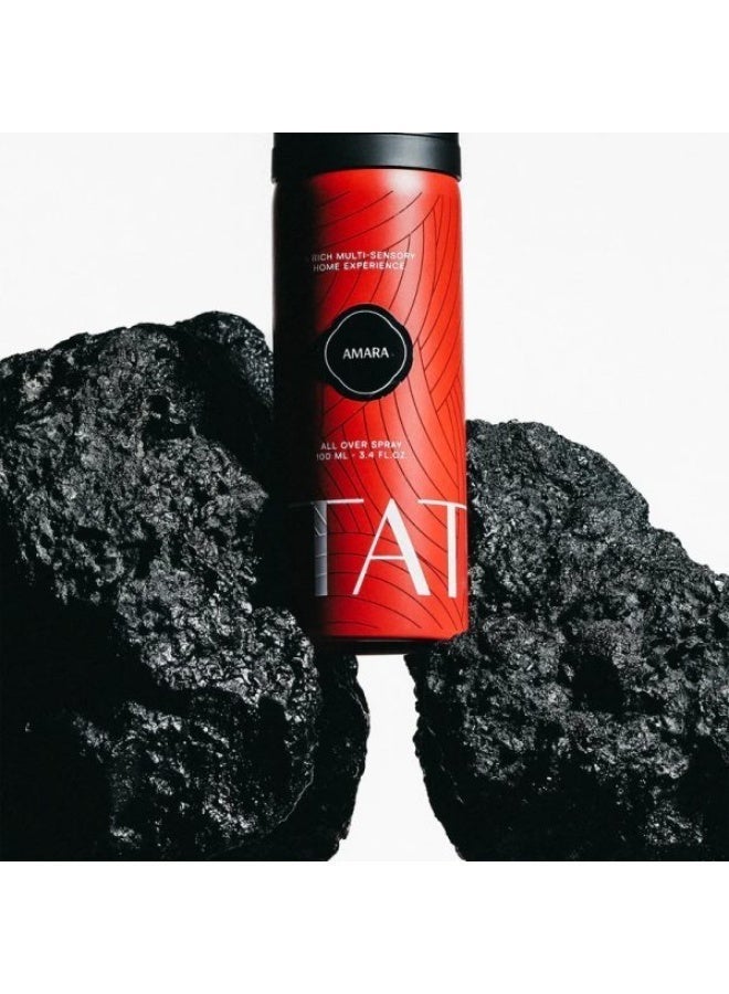 تعطيرة امارا سبراي 100مل - طريقة أنيقة لارتداء العطر في أي وقت: بخاخ للجسم برائحة منعشة تدوم طويلًا. - Image 2