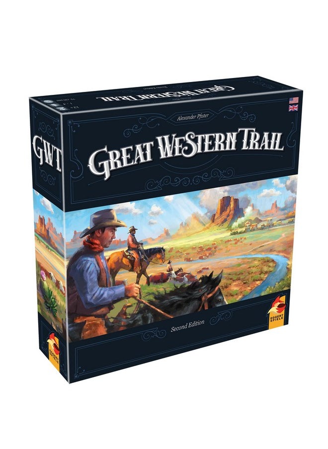 Plan B Games Great Western Trail 2Nd Edition Board Game ; Cowboy Adventure Game ; Strategy Game For Adults And Kids ; Ages 12+ ; 14 Players ; Average Playtime 75150 Minutes ; Made By Eggertspiele  - Image 2