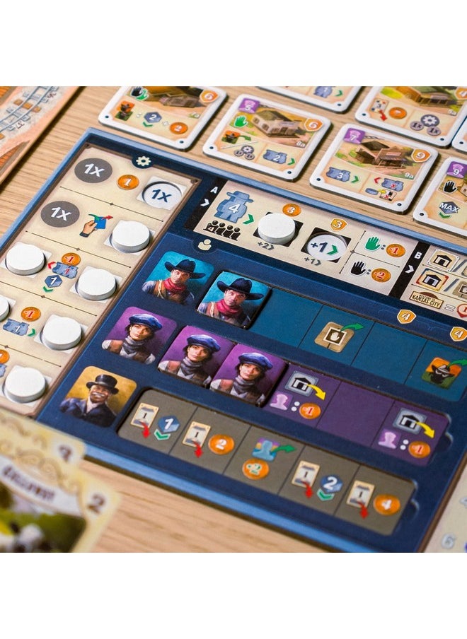 Plan B Games Great Western Trail 2Nd Edition Board Game ; Cowboy Adventure Game ; Strategy Game For Adults And Kids ; Ages 12+ ; 14 Players ; Average Playtime 75150 Minutes ; Made By Eggertspiele  - Image 3