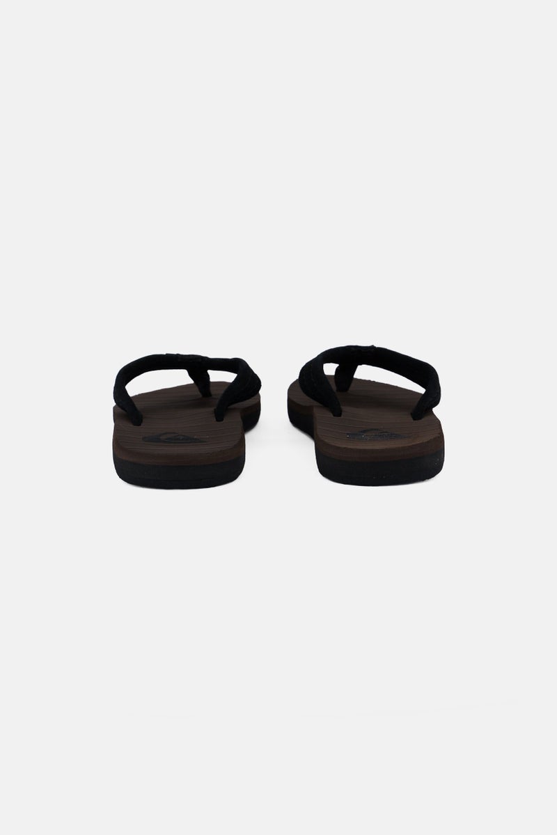 QUIKSILVER Kids Boy Slip On Slippers, Dark Brown  - Image 2