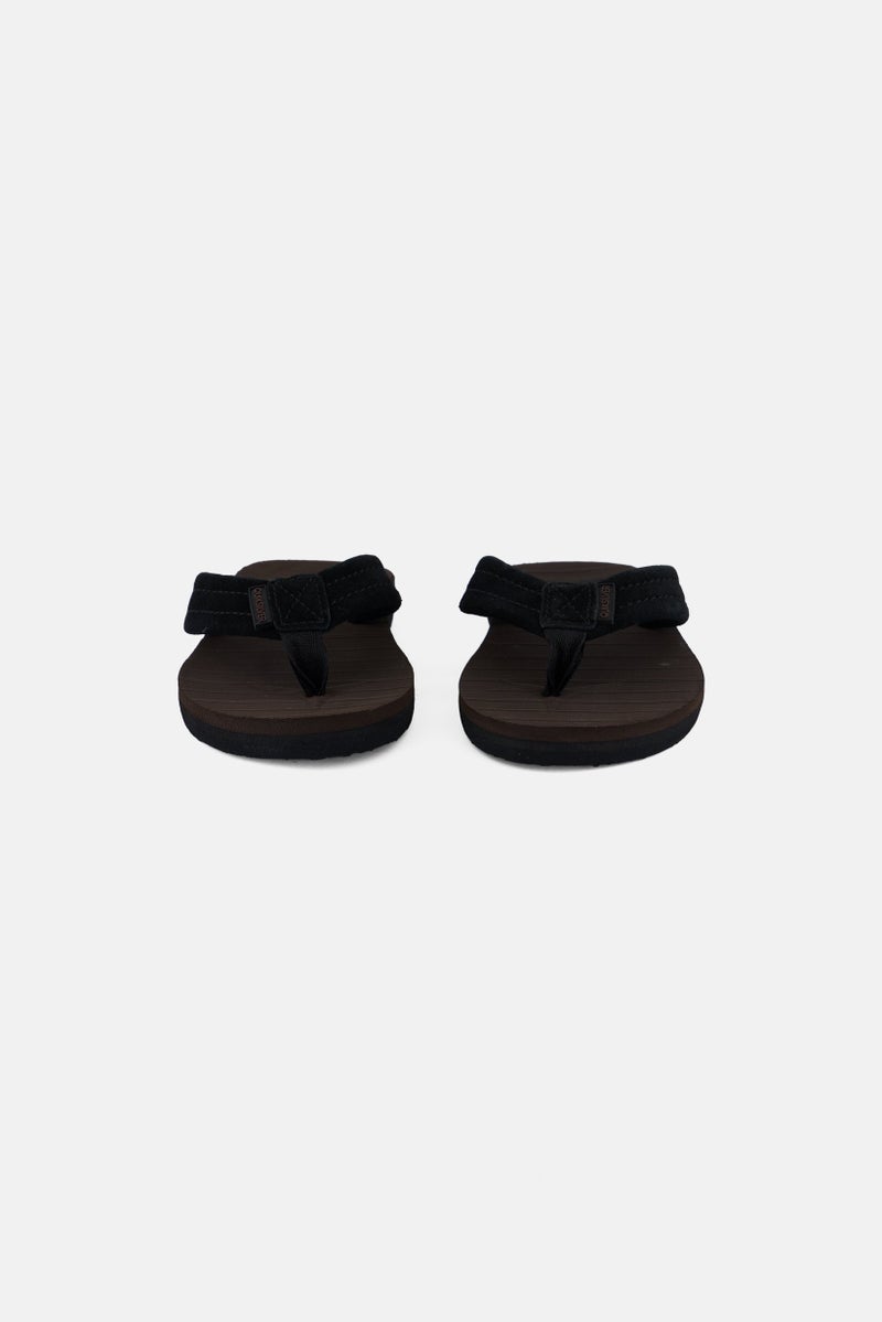 QUIKSILVER Kids Boy Slip On Slippers, Dark Brown  - Image 4