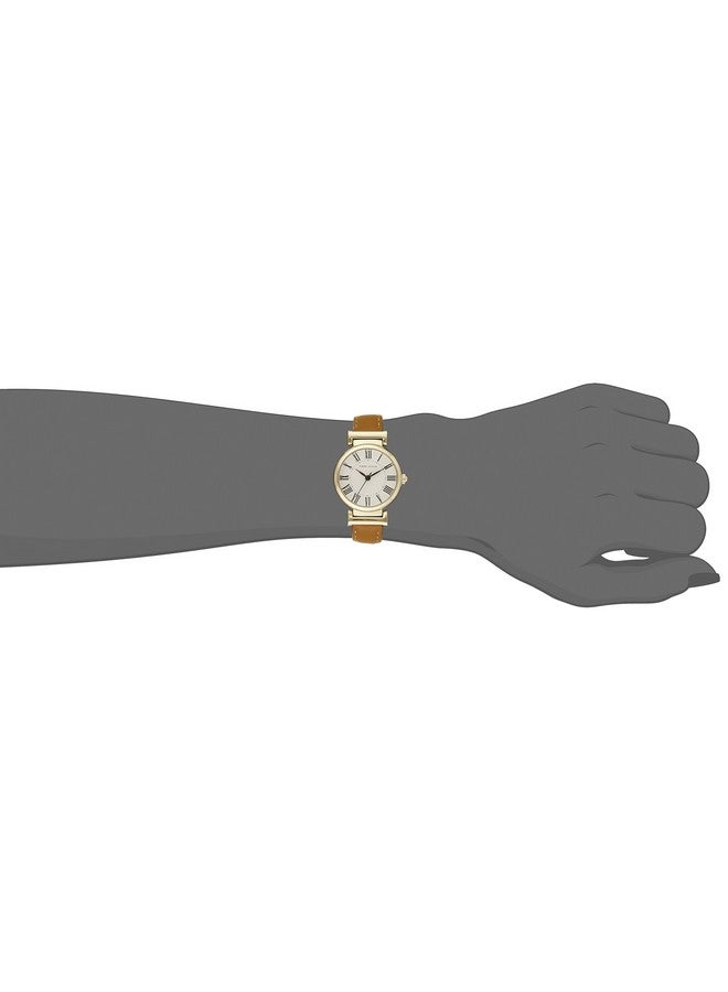 Anne Klein Women's Leather Strap Watch - Image 2