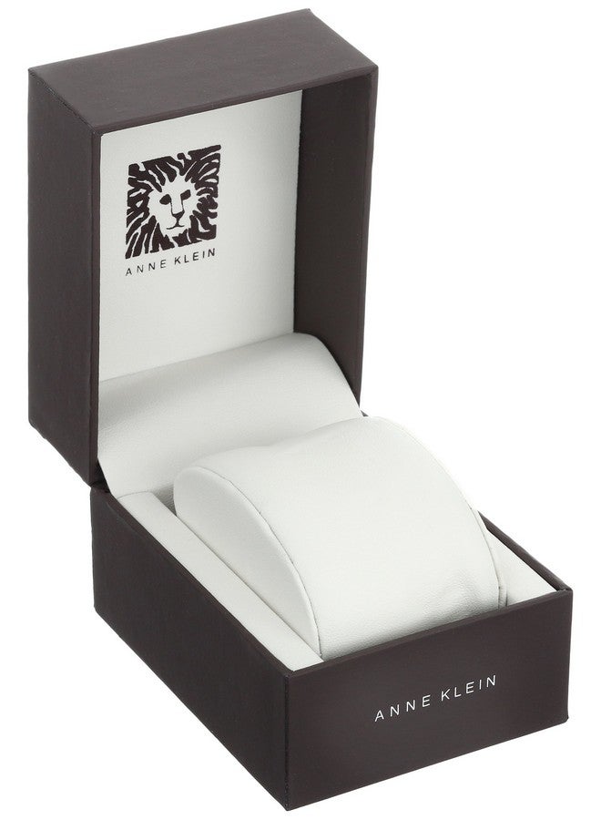 Anne Klein Women's Leather Strap Watch - Image 3
