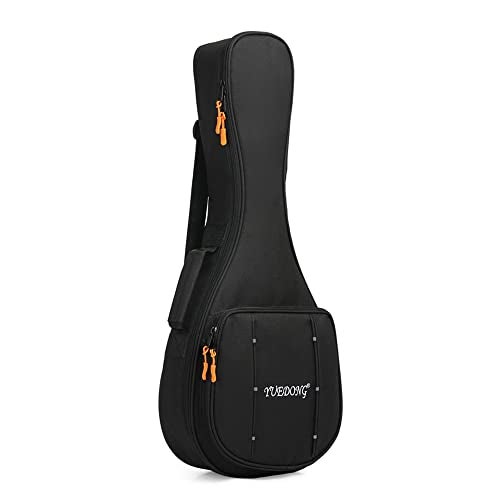 GEBIBB Oxford Fabric Mandolin Soft Case with Pocket Backpack Waterproof 04inch Thickened Cotton - Image 1