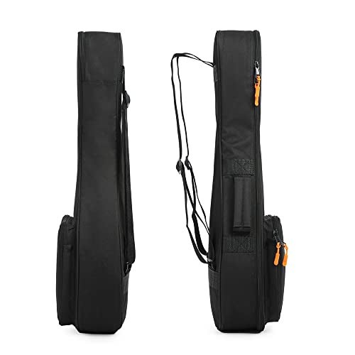 GEBIBB Oxford Fabric Mandolin Soft Case with Pocket Backpack Waterproof 04inch Thickened Cotton - Image 3