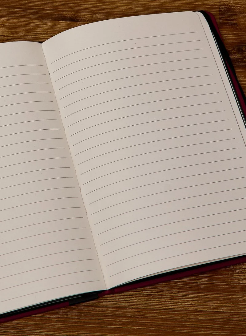 Typo A5 Purple Journal Elastic Closure