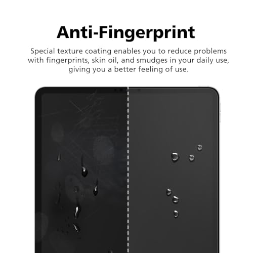 Diacube [2 Pack Paperfeel Screen Protector For iPad Mini 6th Generation 8.3 inch (2021), Anti-Glare Matte PET Film for Drawing and Writing Like on Paper, High Touch Sensitivity, Easy Installation - Image 4