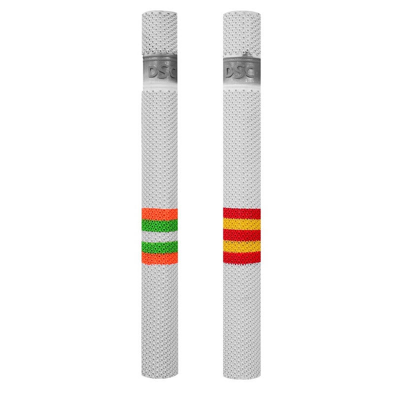 DSC Octopus Cricket Bat Grip, Color - White/Red/Yellow - Image 3