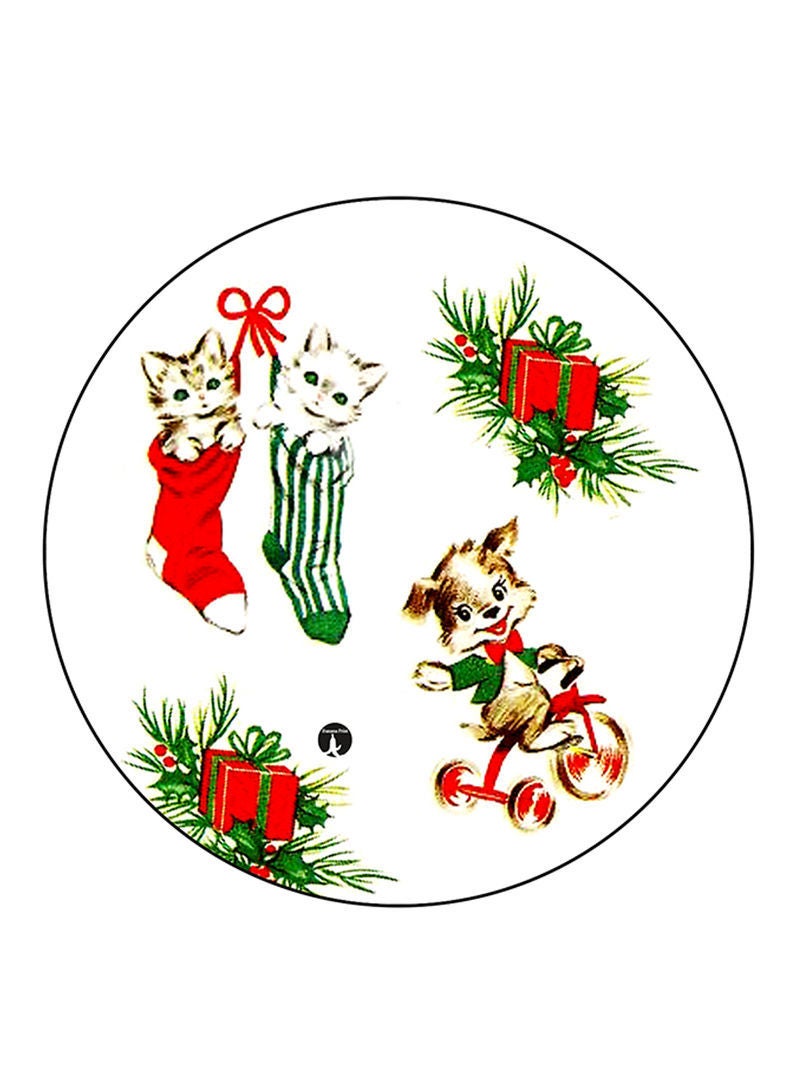 RKN Cats Printed Mouse Pad  Multicolour