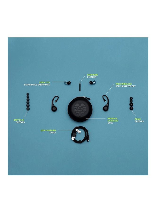 Shure Aonic 215 True Wireless Sound Isolating Earphones, 2nd Gen Blue - Image 2