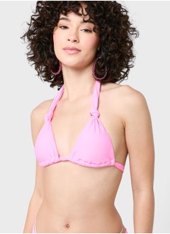 Coconut Cove Halter Neck Bikini Top And Bottom Set  - Image 3