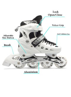 Soccerex Soccerex Inline and Roller Skates Shoes Set with Helmet and ...