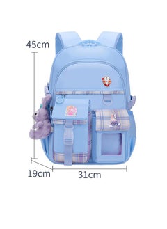 SUNSAR Children's school bag waterproof lightweight backpack for 6-15 years old elementary school students school bag for boys and girls  - Image 2