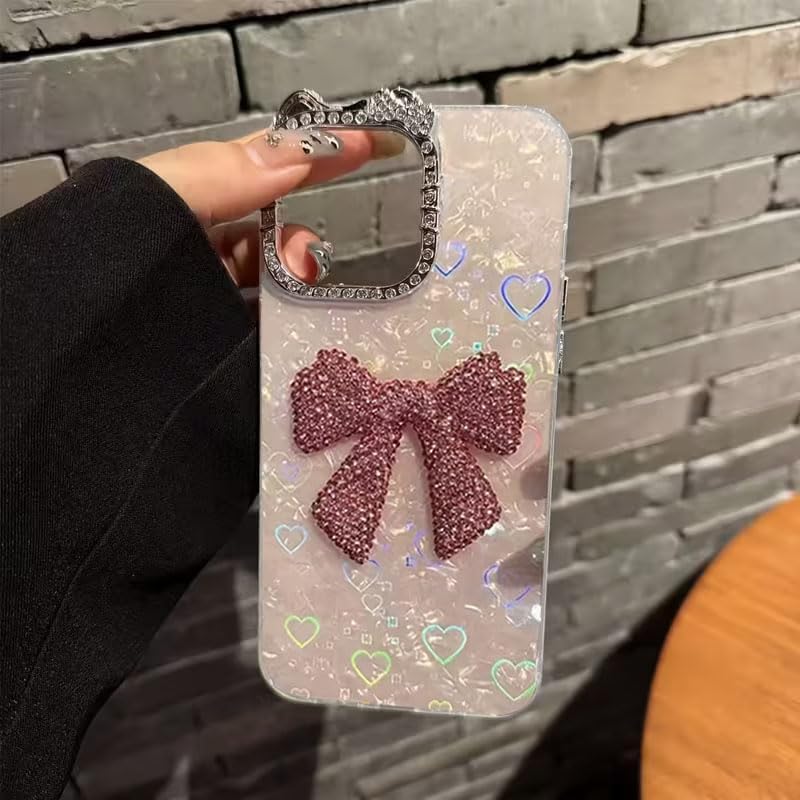 mobistyle Glitter Cover Case for iPhone 15 Plus | 6.7-Inch Compatible with MagSafe, Shiny Cute Bling Sparkle for Women and Girls Phone Cover iPhone 15 Plus (Blue) - Image 5