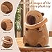 SHINUOER Capybara Plush Cute Capybara Stuffed Animal Kawaii Plush with Wearable Toast Headgear Bread Capybara Gifts Cute Plush Pillow Soft Toy Gifts for Kids Boys Girls 12 Inch - Image 4