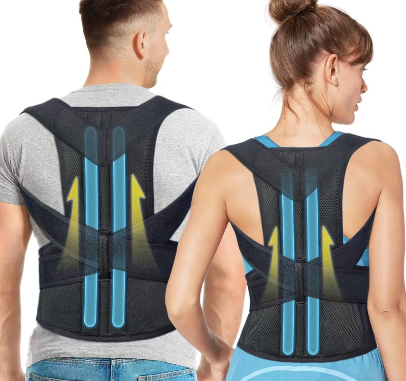 Fitsupport Back Brace Posture Corrector for Women and Men Back Lumbar Support Shoulder Posture Support for Improve Posture Provide and Back Pain Relief - Image 3