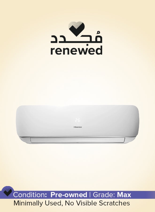 Hisense Renewed - Hisense 1.5 Ton Rotary T3 Split Air Conditioner AS-18CF4SXTKA01 White - Image 1