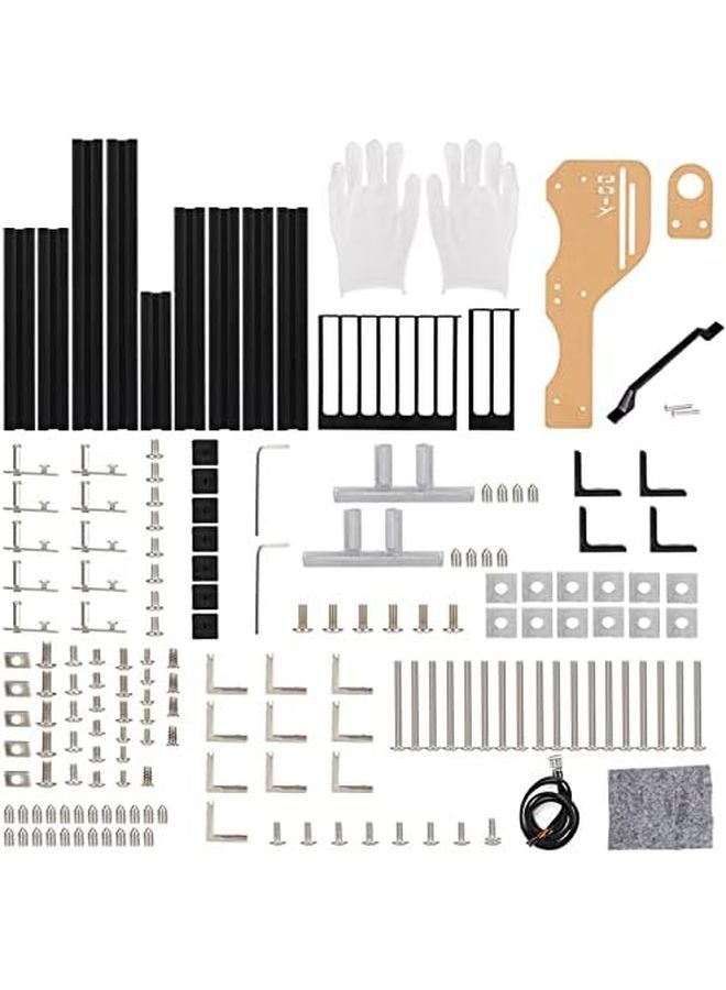 حالة الكمبيوتر المفتوحة السوداء في الهواء الطلق ATX MATX ITX إطار مفتوح هيكل عمودي مع مقبض لاختبار رفع تردد التشغيل - Image 1