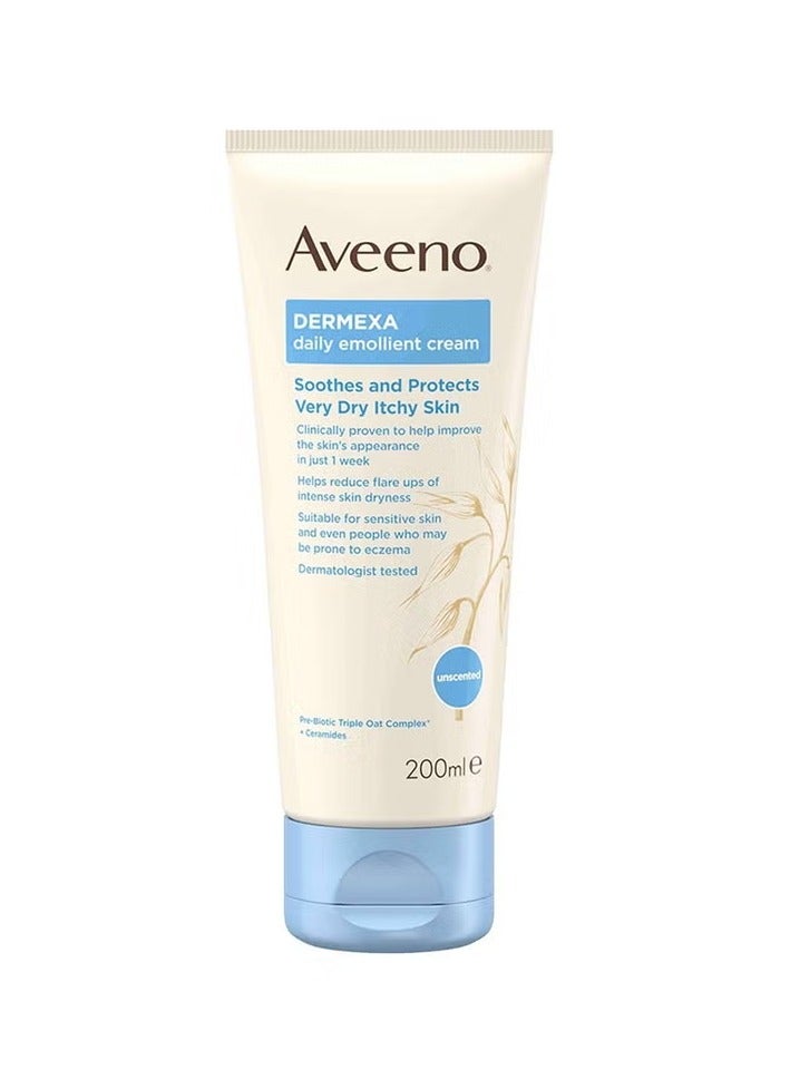 Dermexa Cream 200ml Emollient for Dry Itchy Skin
