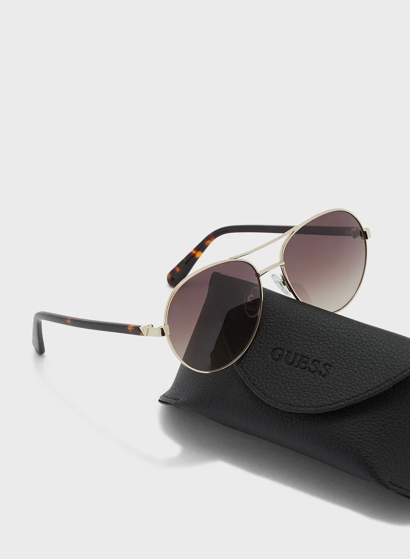 GUESS Aviator Sunglasses