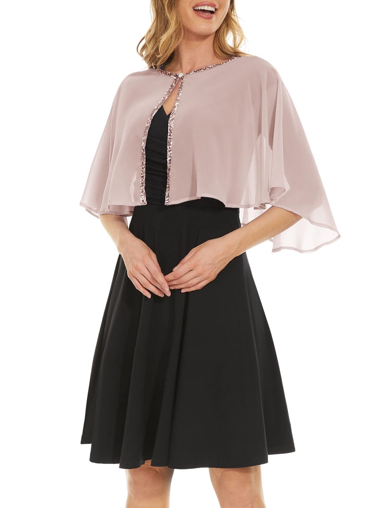 Rheane Shawls and Wraps for Evening Dresses Shall for Women Dress Cover up Formal - Image 3