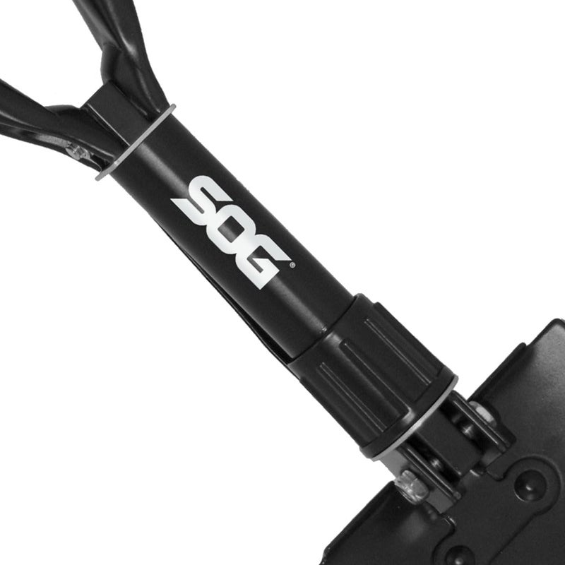 SOG Toby's Folding Survival Shovel - Compact High-Carbon Steel Entrenching Tool - Image 3