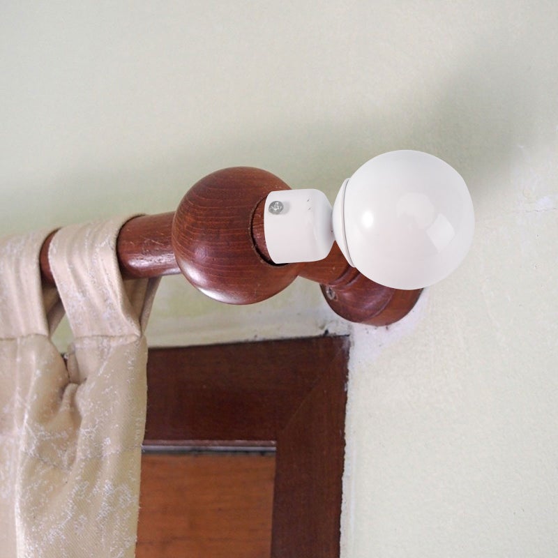 2pcs Decorative Curtain Rod End Curtain Rod Plug Window Curtain Rod Decor - Image 2