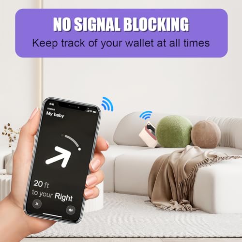 BIQIRE for Galaxy SmartTag2 Wallet Holder Card Insert [2 Pack], Ultra Thin Card Case for SmartTag2, Soft TPU Smart Tag2 Card Holder for Wallet, Handbag, Backpack| Stays Hidden (Black) - Image 3