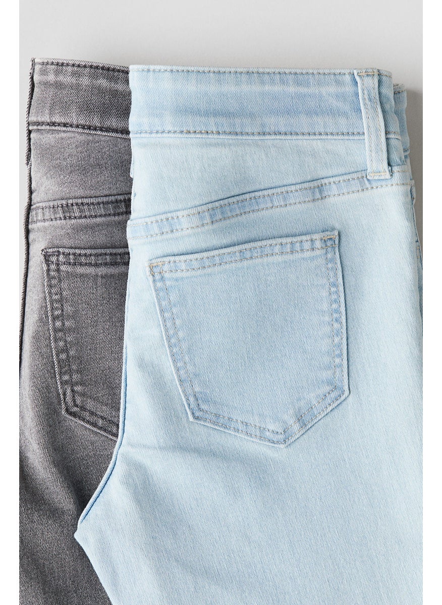 H&M 2-Pack Flared Leg Low Jeans  - Image 4