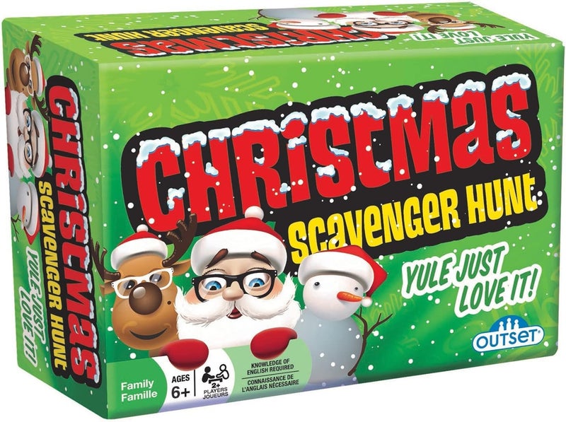 Outset Media Christmas Scavenger Hunt Game Includes 220 Cards with Holiday Themed Objects Found Both Inside and Outside The Home Ages 6 - Image 2