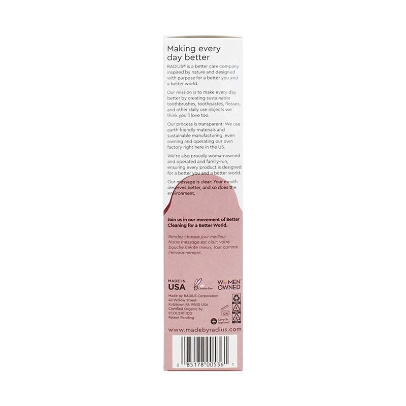 RADIUS Toothpaste Clove Cardamom 3 oz USDA Organic NonToxic ChemicalFree GlutenFree Designed to Improve Gum Health Prevent Cavities Pack of 3 - Image 4