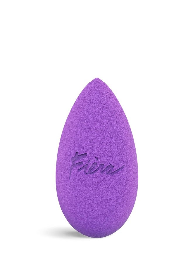 FIÈRA Fiera Angled Makeup Sponge for Foundation & Concealer – Professional-Grade Beauty Blender for Cream & Liquid Makeup – Easy-Grip, Streak-Free, Soft & Durable Makeup Applicator - Image 1